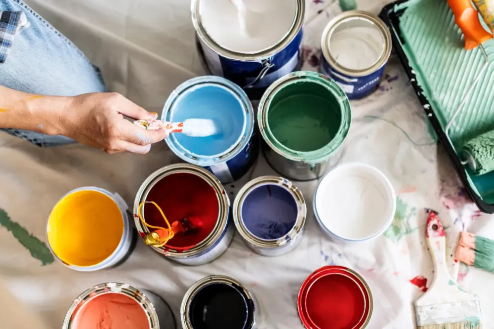 pots peinture