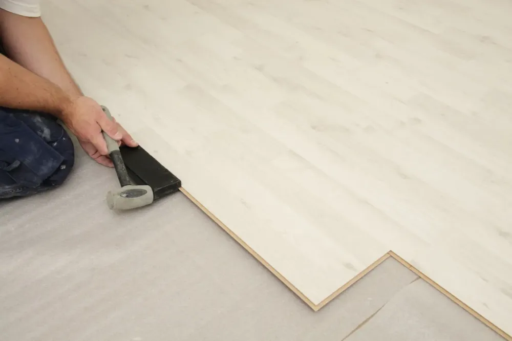 installation parquet flottant